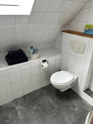 Ein Badezimmer in der Unterkunft Gemütliches privates Apartment