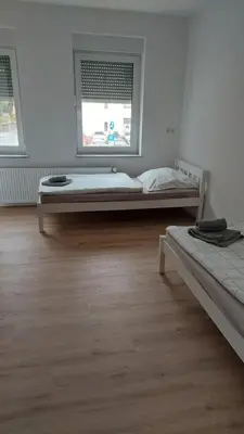 Ein Bett oder Betten in einem Zimmer der Unterkunft Haus Blankenagel