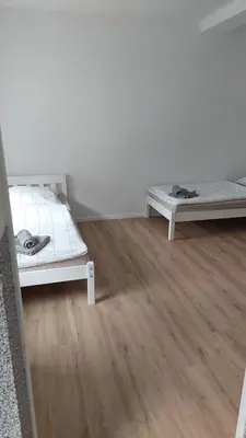 Ein Bett oder Betten in einem Zimmer der Unterkunft Haus Blankenagel