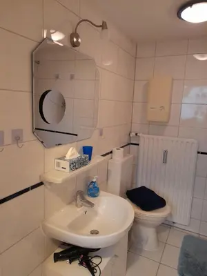 Ein Badezimmer in der Unterkunft Tiny Apartment