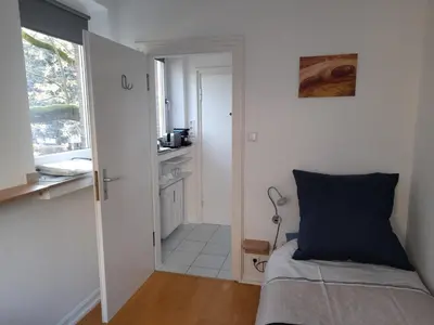 Küche/Küchenzeile in der Unterkunft Tiny Apartment