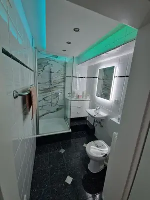 Ein Badezimmer in der Unterkunft Apartment1