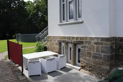 Grundriss der Unterkunft Wohnung in stilvoller Villa