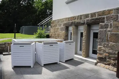 Grundriss der Unterkunft Wohnung in stilvoller Villa