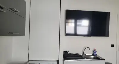 Küche/Küchenzeile in der Unterkunft E&S Apartments 1