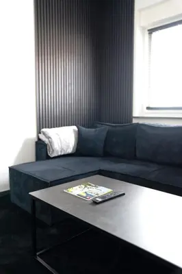 Ein Sitzbereich in der Unterkunft E&S Apartments 1