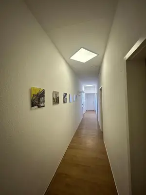 Grundriss der Unterkunft Gemütliche Ferienwohnung - voll ausgestattet, zentral aber ruhig !