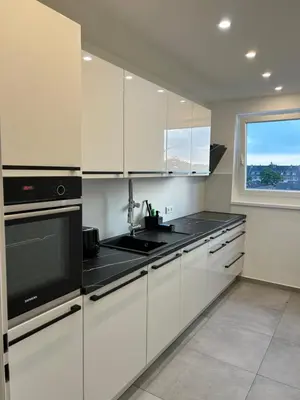 Küche/Küchenzeile in der Unterkunft Thê Rath Residence