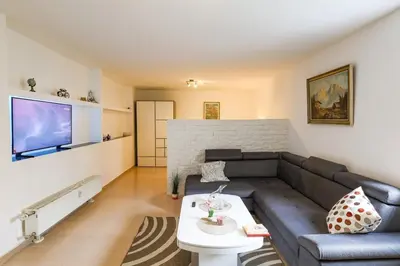 TV/Unterhaltungsangebot in der Unterkunft zentrale Lage Apartment nähe Düsseldorf Airport, Messe