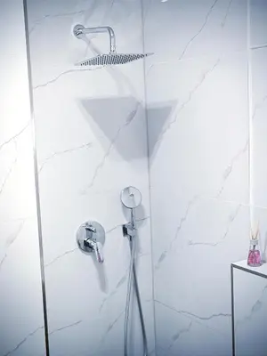Ein Badezimmer in der Unterkunft Jakz Hotel