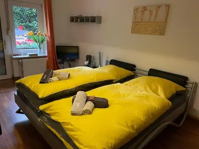 Ein Bett oder Betten in einem Zimmer der Unterkunft Berges Basecamp