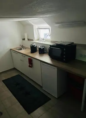 Küche/Küchenzeile in der Unterkunft Waldstadt Homes, Iserlohn