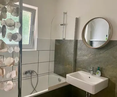 Ein Badezimmer in der Unterkunft Nett in Mettmann