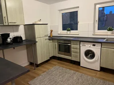 Küche/Küchenzeile in der Unterkunft Schöne und sehr zentrale Wohnung im Herzen von Gelsenkirchen
