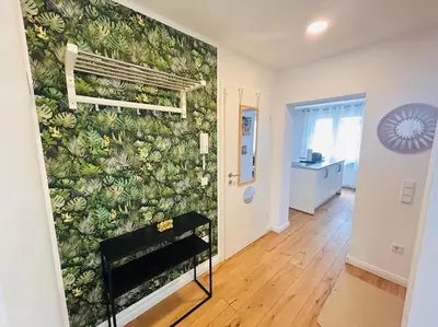 Küche/Küchenzeile in der Unterkunft Schöne EG-Wohnung Heiligenhaus