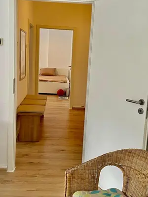 Ein Bett oder Betten in einem Zimmer der Unterkunft Wohnung in toller Lage in Essen