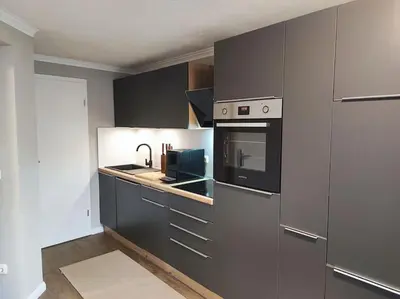 Küche/Küchenzeile in der Unterkunft Charmantes Apartment in Hagen