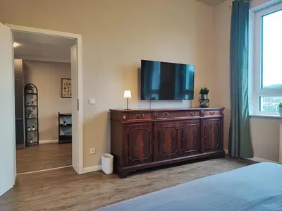 TV/Unterhaltungsangebot in der Unterkunft Charmantes Apartment in Hagen