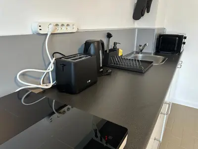 Kaffee-/Teezubehör in der Unterkunft BSD Apartment - Self Check-in & Parkplatz