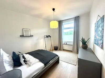 Ein Sitzbereich in der Unterkunft WohnTRAUM 140qm - 10 Personen - City - Nähe DUS & Dortmund & Köln & Essen