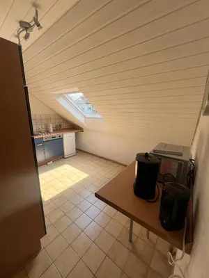 Küche/Küchenzeile in der Unterkunft 24-7 Living - Fully Equipped Apartment in Waltrop with Top Connection