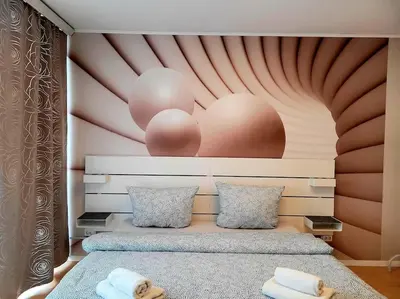 Ein Bett oder Betten in einem Zimmer der Unterkunft 2- Zimmer, 4Pers, direkt neben Einkaufszentrum, Hbf