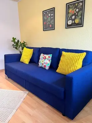 Ein Sitzbereich in der Unterkunft Casa Cielo