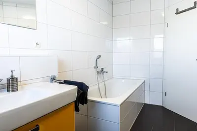 Ein Badezimmer in der Unterkunft Modern Apartments in Selm on Top Location