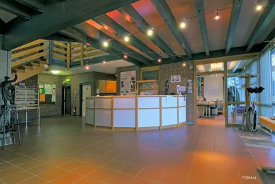 Ein Restaurant oder anderes Speiselokal in der Unterkunft Willi-Michels-Bildungsstätte