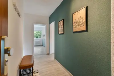 Grundriss der Unterkunft Arena trifft Domizil by CordisSky in direkter Umgebung zur Arena