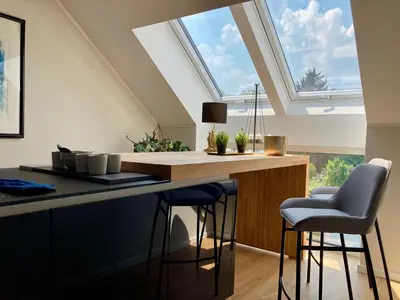 Grundriss der Unterkunft Wunderschöne Ferienwohnung in innovativem Zero-Emissionen Haus