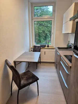 Küche/Küchenzeile in der Unterkunft Wohnung Unterkrone 4 Betten