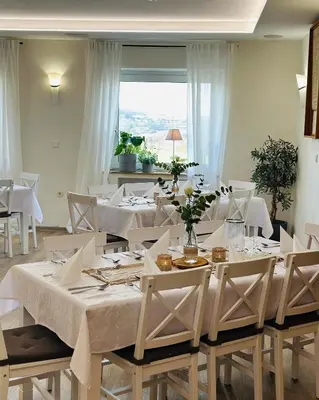 Ein Sitzbereich in der Unterkunft Haus zum Nöckel