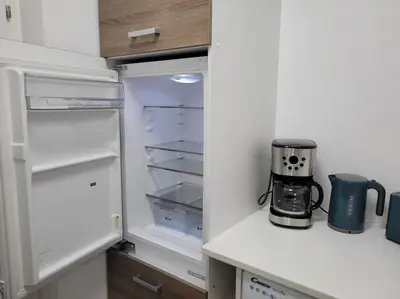Küche/Küchenzeile in der Unterkunft 2 Zimmer Wohnung in Zentrale Lage