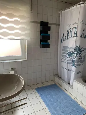 Ein Badezimmer in der Unterkunft Ferienwohnung Steinhoff