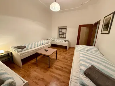 Ein Bett oder Betten in einem Zimmer der Unterkunft Wu Flats