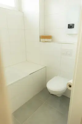 Ein Badezimmer in der Unterkunft Dohann2 Zentrum, Messehalle, Stationnah & Privatparkplatz