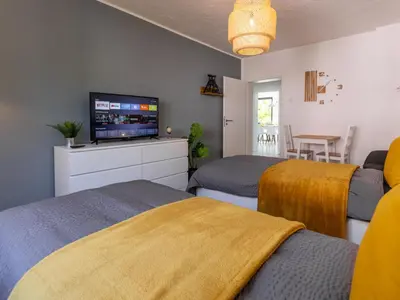 TV/Unterhaltungsangebot in der Unterkunft Apartment im Zentrum von Bochum