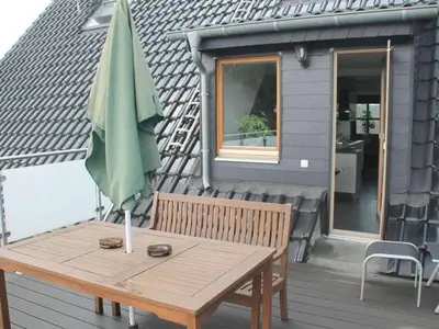 Ein Balkon oder eine Terrasse in der Unterkunft Wehner Comfortable holiday residence