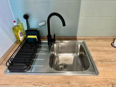 Küche/Küchenzeile in der Unterkunft Orange Zebra Suite 4P mit Tiefgarage