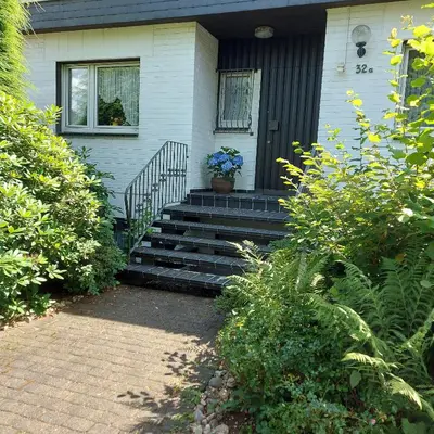 Ein Garten an der Unterkunft Wuppertal Katernberg