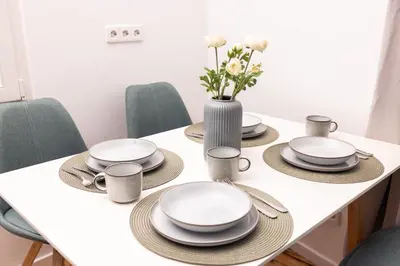Grundriss der Unterkunft Design Suite! Familie - Küche - Zentral