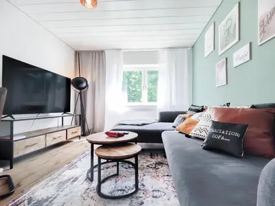 TV/Unterhaltungsangebot in der Unterkunft Maracoon - Design-Apartments mit Küche, Garten, Self-Checkin