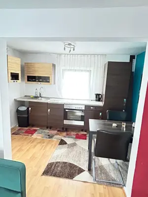 Küche/Küchenzeile in der Unterkunft Apartment Central Hemer Nähe Lungen Klinik