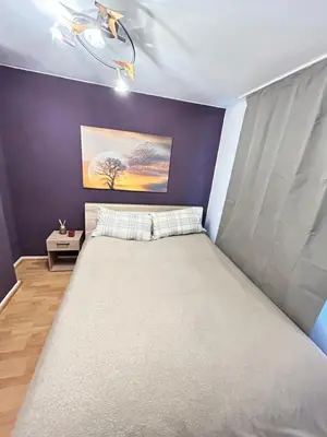 Ein Bett oder Betten in einem Zimmer der Unterkunft Apartment Central Hemer Nähe Lungen Klinik