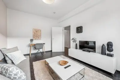 TV/Unterhaltungsangebot in der Unterkunft Rü-Juwel Design-Apartment - Messe, Gruga, Kruppklinik, Prime