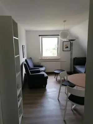 Ein Sitzbereich in der Unterkunft Puppenstube Nr 2