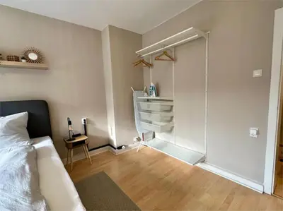 Ein Bett oder Betten in einem Zimmer der Unterkunft Boho Bliss 2R Apartment Zentral