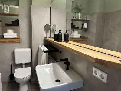 Ein Badezimmer in der Unterkunft Chez Marie