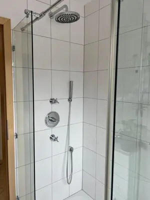 Ein Badezimmer in der Unterkunft Lichtdurchflutetes Appartement im zentralen Ruhrgebiet